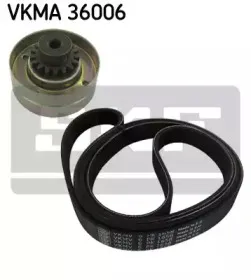 VKMA 36006 SKF Поликлиновой ременный комплект